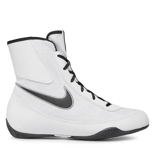 Buty bokserskie Nike Machomai 321819 100 Biały - Kimona, stroje i obuwie - miniaturka - grafika 1