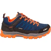 Buty dla chłopców - CMP Kids Rigel Low Trekking Shoes WP, Buty spacerowe, B. Blue-Arancio, 31 EU, B Blue Arancio, 31 EU - miniaturka - grafika 1