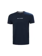 Koszulki męskie - Koszulka HELLY HANSEN CORE T-SHIRT 2.0 granatowy 2XL - miniaturka - grafika 1