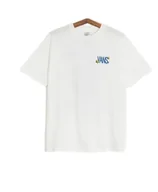 Koszulki męskie - T-shirt Męski VANS Chaos SS White VN000PBRWHT1 L - miniaturka - grafika 1