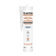 Silikony - Silikon Drzwi i Okna bezbarwny 280 ml Axton - miniaturka - grafika 1