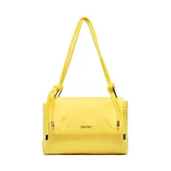 Torebki damskie - Calvin Klein Torebka Roped Shoulder Bag K60K609407 Magnetic Yellow ZBE - miniaturka - grafika 1