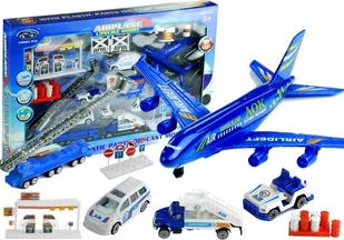 Duży Zestaw Lotnisko Samolot 1:87 30 Elementów - Samoloty i helikoptery - miniaturka - grafika 1