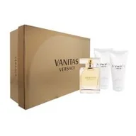 Zestawy perfum damskich - Versace Vanitas zestaw woda perfumowana spray 50ml + balsam do ciała 50ml + żel pod prysznic 50ml - miniaturka - grafika 1