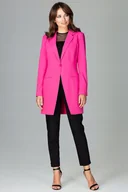 Marynarki i żakiety damskie - Żakiet K497 różowy S - miniaturka - grafika 1