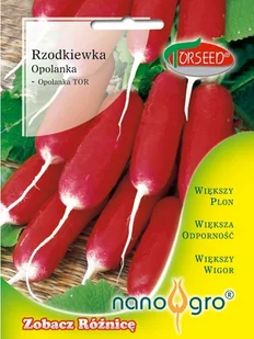 Nasiona Rzodkiewka (do upr.pod osł.i w polu) Opolanka NANO- Torseed - Nasiona i cebule - miniaturka - grafika 1