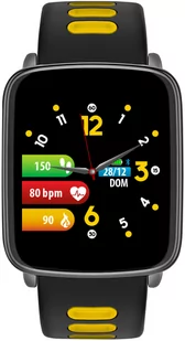 Techmade Macro Czarno-żółty - Smartwatch - miniaturka - grafika 1