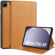 Etui do tabletów - ETUI LEATHER CASE PEN do Samsung Galaxy Tab A9 LTE X115 WiFi X110 8.7 brązo Case Obudowa Pokrowiec Futerał - miniaturka - grafika 1