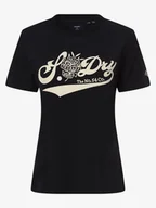 Koszulki i topy damskie - Superdry - T-shirt damski, niebieski - miniaturka - grafika 1