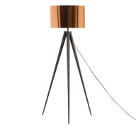 Lampy stojące - Beliani Lampa podłogowa Lampa podłogowa metalowa miedziana STILETTO 51093 - miniaturka - grafika 1