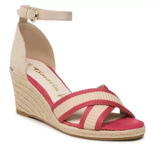 Espadryle damskie - Espadryle Tamaris 1-28343-20 Raspberry 505 - grafika 1