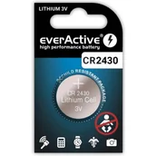 Baterie i akcesoria - EverActive 1 x bateria litowa mini CR2430 CR24301BL - miniaturka - grafika 1