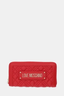 Love Moschino portfel damski kolor czerwony JC5600PP0NLA0500 - Portfele - miniaturka - grafika 1