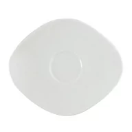 Talerze - Porland SPODEK DO FILIŻANKI PERSPECTIVE 18 x 16 cm PORCELANA KREMOWA - miniaturka - grafika 1