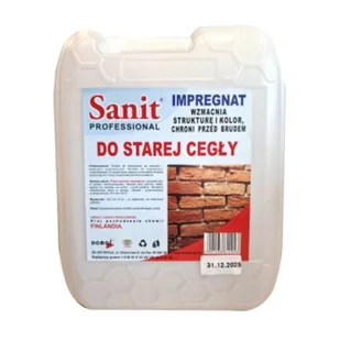 Impregnat do starej cegły 5 l Sanit - Inne artykuły czyszczące - miniaturka - grafika 1
