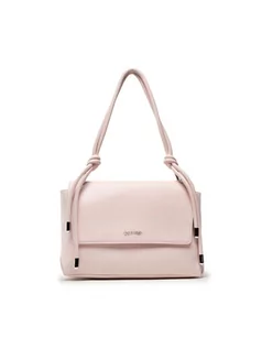 Torebki damskie - Calvin Klein Torebka Roped Shoulder Bag K60K609004 Różowy - grafika 1