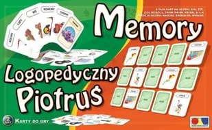 Logopedyczny Piotruś. Memory Zestaw 2 - Gry planszowe - miniaturka - grafika 1