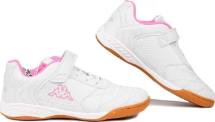 Kappa Buty dla dzieci Kappa Damba K biało-różowe 260765K 1021 26 - Buty dla dziewczynek - miniaturka - grafika 1