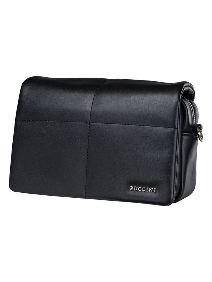 Puccini Torebka w kolorze czarnym - 23 x 16 x 9 cm