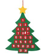 Ozdoby bożonarodzeniowe - Kalendarz adwentowy Choinka - miniaturka - grafika 1