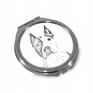Lusterka do makijażu - Amstaff Lusterko kieszonkowe składane do torebki - miniaturka - grafika 1