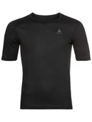 Kalesony - Odlo Podkoszulek funkcyjny "Active Warm Eco" w kolorze czarnym - miniaturka - grafika 1