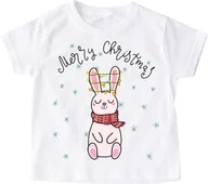 Koszulki dla dziewczynek - Świąteczna koszulka dla dziecka - miniaturka - grafika 1