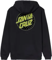 Bluzy męskie - bluza męska SANTA CRUZ MEYER FREESTYLE DOT HOOD Black - miniaturka - grafika 1