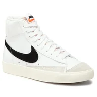 Sneakersy damskie - Sneakersy Nike Blazer Mid '77 CZ1055 100 Biały - miniaturka - grafika 1