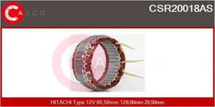 Stator, alternator Casco - Alternatory CSR20018AS - Alternatory - miniaturka - grafika 1