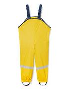 Spodnie i spodenki dla chłopców - Playshoes Dzieci Uniseks Fleece Spodnie Przeciwdeszczowe, Żółty, 92 cm - miniaturka - grafika 1