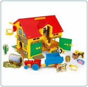 Domki dla lalek - Wader Play House - Farma - miniaturka - grafika 1