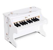 Instrumenty muzyczne dla dzieci - Classic World Pianino Białe CW40536 - miniaturka - grafika 1
