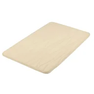 Dywaniki łazienkowe - Dywanik łazienkowy Silk 50 x 80 cm ecru - miniaturka - grafika 1