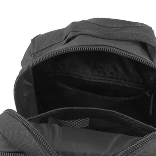 Mil-Tec Plecak wojskowy 2-komorowy Assault Small 20 Black roz uniw 14002002) 14002002 - Plecaki - miniaturka - grafika 17