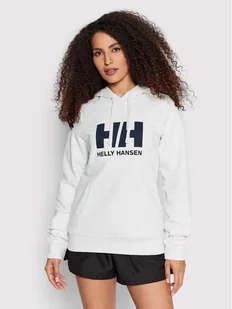Helly Hansen Bluza Logo 33978 Szary Regular Fit - Bluzy damskie - miniaturka - grafika 1