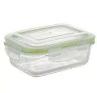 Pojemniki kuchenne - SZKLANY SZCZELNY POJEMNIK NA ŻYWNOŚĆ FRIGO 1040ML - miniaturka - grafika 1