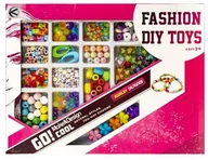 Prace ręczne dla dzieci - Zestaw koralików do tworzenia biżuterii - miniaturka - grafika 1