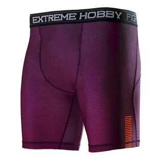 Spodnie sportowe męskie - Spodenki termoaktywne do MMA męskie EXTREME HOBBY ACTIVE - grafika 1