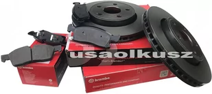 Tarcze klocki hamulcowe przednie 330mm BREMBO Dodge Durango 3,6 V6 - Klocki hamulcowe - miniaturka - grafika 1