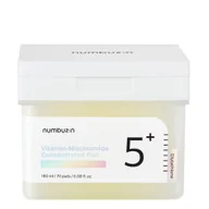 Maseczki do twarzy - Numbuzin No. 5 Vitamin-Niacinamide Concentrated Pad Rozjaśniające płatki tonizujące - miniaturka - grafika 1