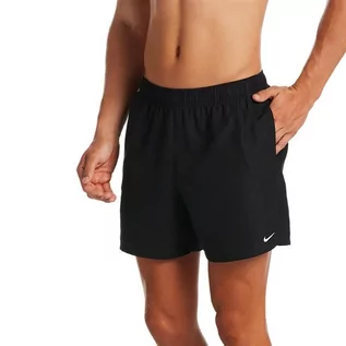 Spodnie i spodenki dla chłopców - Spodenki szorty męskie Nike Volley czarne NESSA560 001 - grafika 1