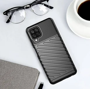 Thunder Case elastyczne pancerne etui pokrowiec Samsung Galaxy A22 4G niebieski - Etui i futerały do telefonów - miniaturka - grafika 12