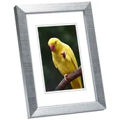 Ramki na zdjęcia - Ramka drewniana 24x30 cm Foto Ramki 30x24 srebrna - miniaturka - grafika 1