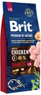 Sucha karma dla psów - Brit Premium by Nature Senior L/XL - 2 x 15 kg Dostawa GRATIS! - miniaturka - grafika 1