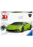 Puzzle - Puzzle 3D Lamborghini Huracn Evo verde - miniaturka - grafika 1