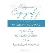 Kartka składana Z całego serca zaufaj napisy - Kartki okolicznościowe i zaproszenia - miniaturka - grafika 1