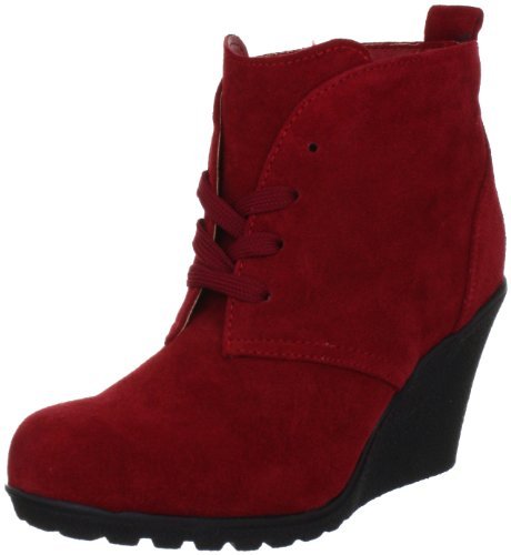 Andrea Conti 0614109 klasyczne kozaki damskie, czerwony - Czerwony czerwony 021-41 EU