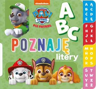 Psi Patrol Poznaję litery Nowa - Baśnie, bajki, legendy - miniaturka - grafika 1