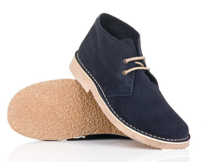 Buty męskie Chukka zamsz granatowe rozmiar 40